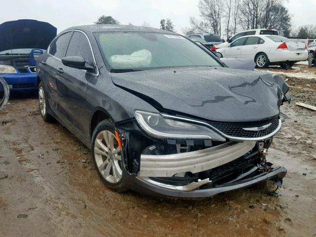 1C3CCCAB7GN190922 - 2016 CHRYSLER 200 LIMITE SILVER photo 1