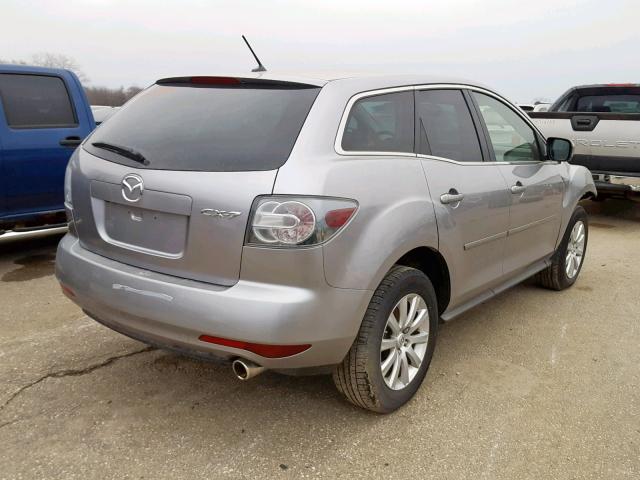 JM3ER2B57B0403449 - 2011 MAZDA CX-7 GRAY photo 4