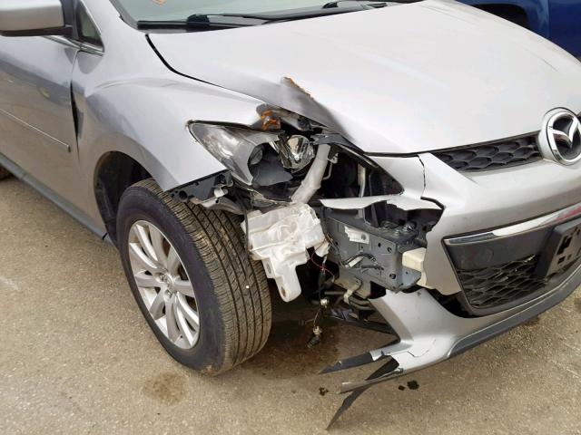 JM3ER2B57B0403449 - 2011 MAZDA CX-7 GRAY photo 9