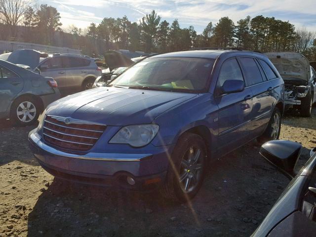 2A8GF68X27R148547 - 2007 CHRYSLER PACIFICA T BLUE photo 2