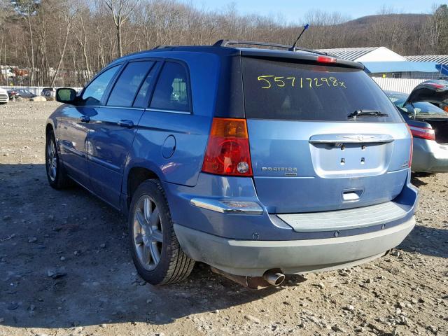 2A8GF68X27R148547 - 2007 CHRYSLER PACIFICA T BLUE photo 3