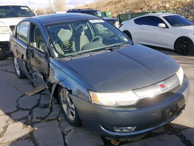 1G8AL52F14Z151760 - 2004 SATURN ION LEVEL GRAY photo 1