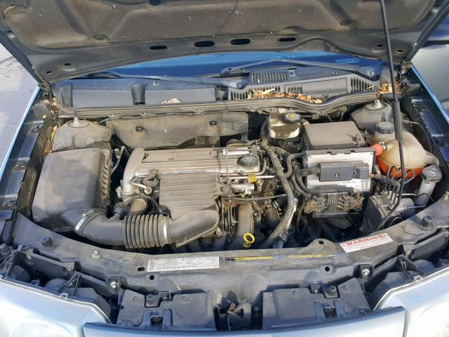 1G8AL52F14Z151760 - 2004 SATURN ION LEVEL GRAY photo 7