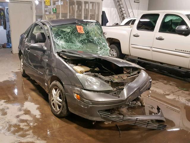1FAFP38Z74W109476 - 2004 FORD FOCUS ZTS GRAY photo 1