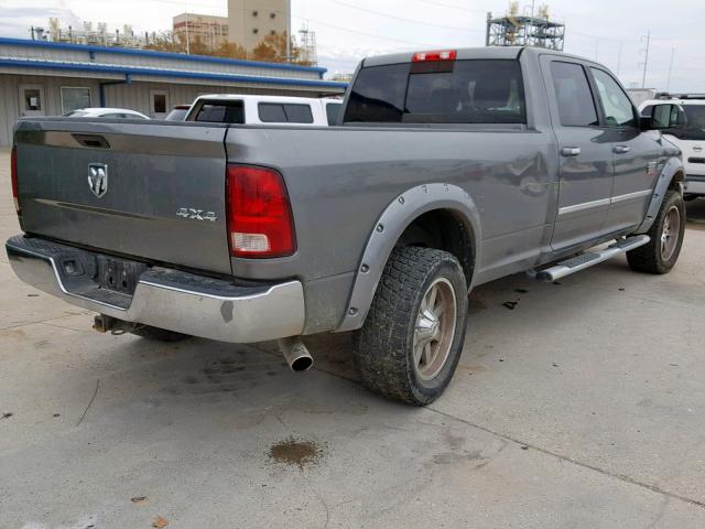 3C6TD5JT8CG297887 - 2012 DODGE RAM 2500 S GRAY photo 4