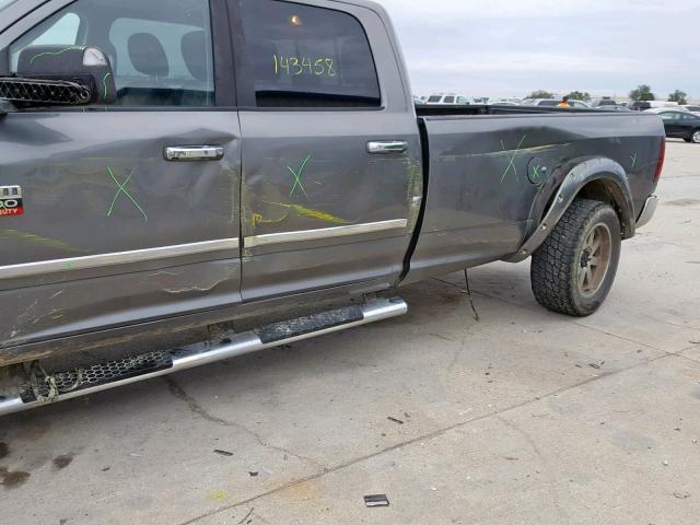 3C6TD5JT8CG297887 - 2012 DODGE RAM 2500 S GRAY photo 9