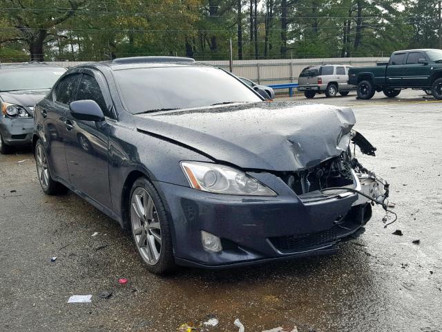 JTHBK262785076531 - 2008 LEXUS IS 250 GRAY photo 1