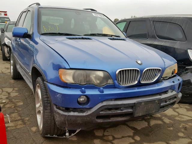 5UXFB93543LN79642 - 2003 BMW X5 4.6IS BLUE photo 1