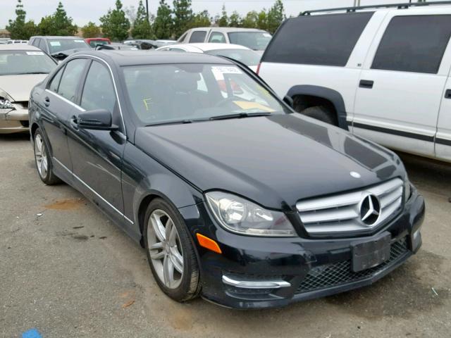 WDDGF4HB4DR289806 - 2013 MERCEDES-BENZ C 250 BLACK photo 1