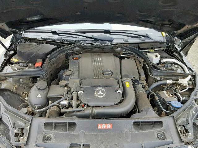 WDDGF4HB4DR289806 - 2013 MERCEDES-BENZ C 250 BLACK photo 7