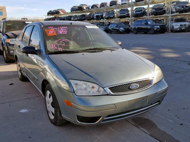 1FAFP34N25W278518 - 2005 FORD FOCUS ZX4 GREEN photo 1