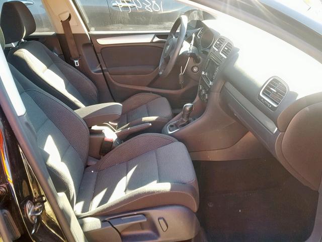 WVWDA7AJ6CW033018 - 2012 VOLKSWAGEN GOLF 黑色 照片 5