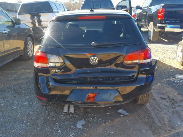 WVWDA7AJ6CW033018 - 2012 VOLKSWAGEN GOLF 黑色 照片 9