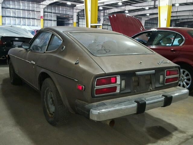 HLS30310352 - 1976 DATSUN 280Z BROWN photo 3