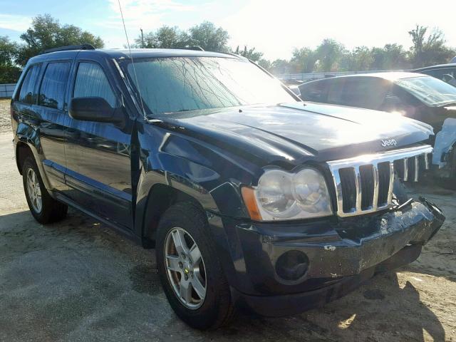 1J4GS48KX5C669401 - 2005 JEEP GRAND CHER GRAY photo 1