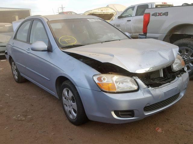 KNAFE121585569901 - 2008 KIA SPECTRA EX SILVER photo 1