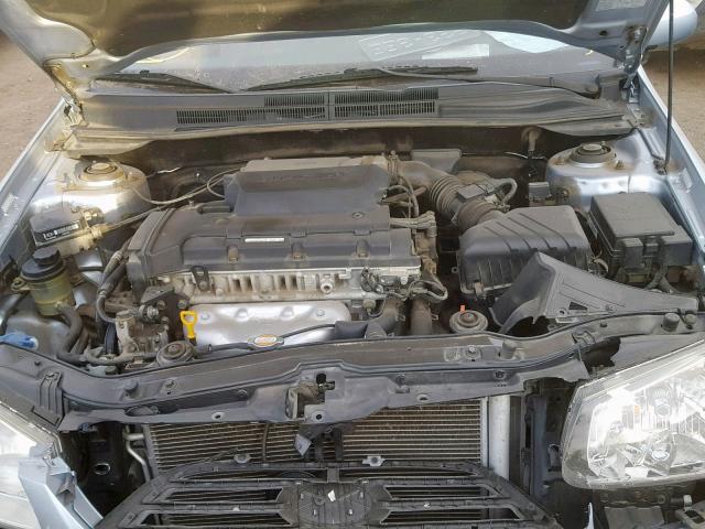 KNAFE121585569901 - 2008 KIA SPECTRA EX SILVER photo 7