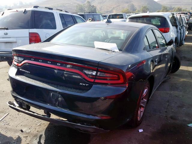 2C3CDXHG8HH523967 - 2017 DODGE CHARGER SX GRAY photo 4