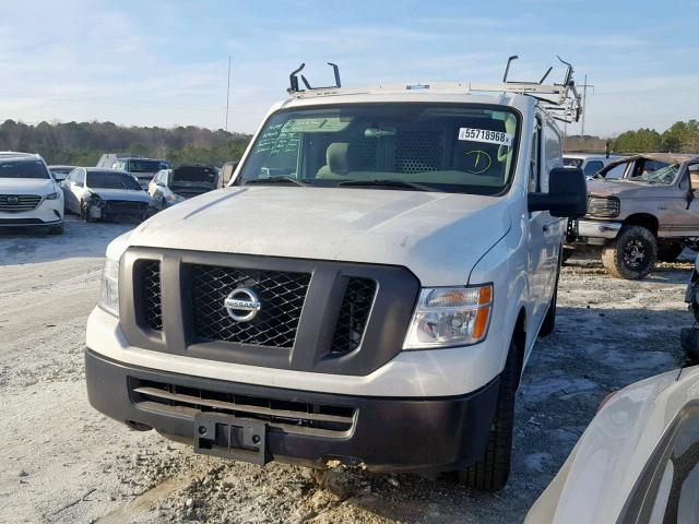 1N6BF0KMXGN805991 - 2016 NISSAN NV 1500 S WHITE photo 2