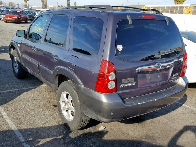 4F2CZ94185KM61064 - 2005 MAZDA TRIBUTE S GRAY photo 3