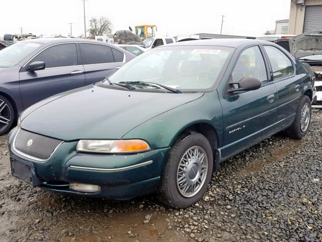 1C3EJ56HXTN123216 - 1996 CHRYSLER CIRRUS LX GREEN photo 2