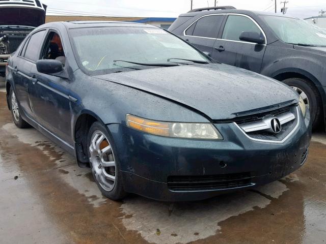 19UUA66275A036751 - 2005 ACURA TL TEAL photo 1