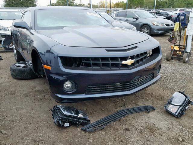 2G1FK1EJ8D9149532 - 2013 CHEVROLET CAMARO 2SS CHARCOAL photo 1