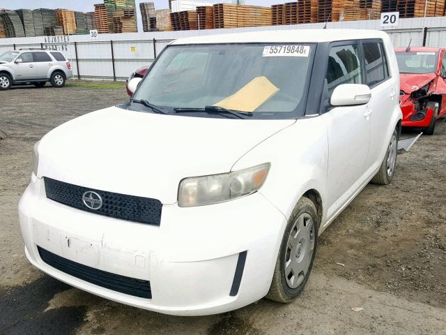 JTLKE50E681005328 - 2008 TOYOTA SCION XB Ақ фото 2