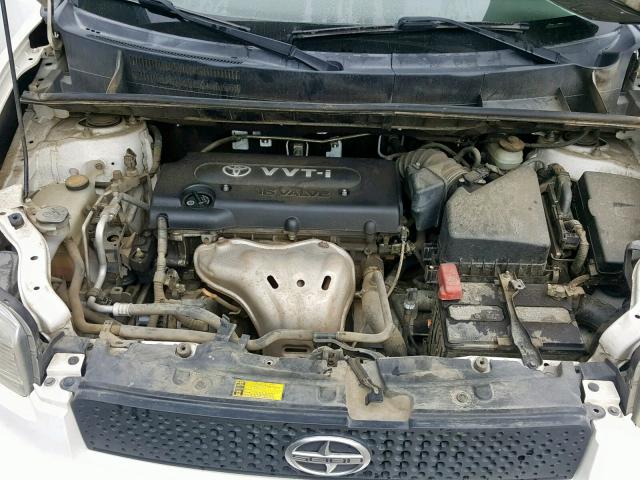 JTLKE50E681005328 - 2008 TOYOTA SCION XB Ақ фото 7