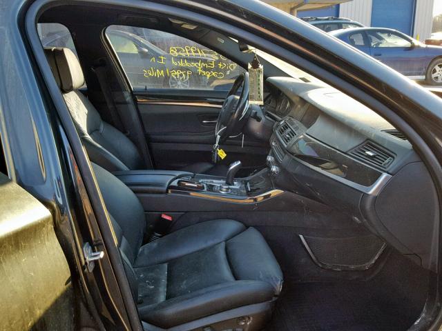 WBAFU9C55CC787411 - 2012 BMW 550 XI BLACK photo 5