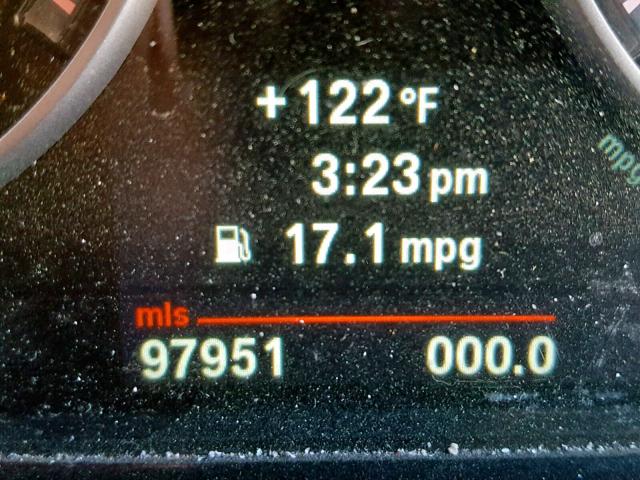 WBAFU9C55CC787411 - 2012 BMW 550 XI BLACK photo 8