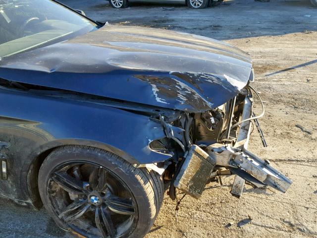 WBAFU9C55CC787411 - 2012 BMW 550 XI BLACK photo 9