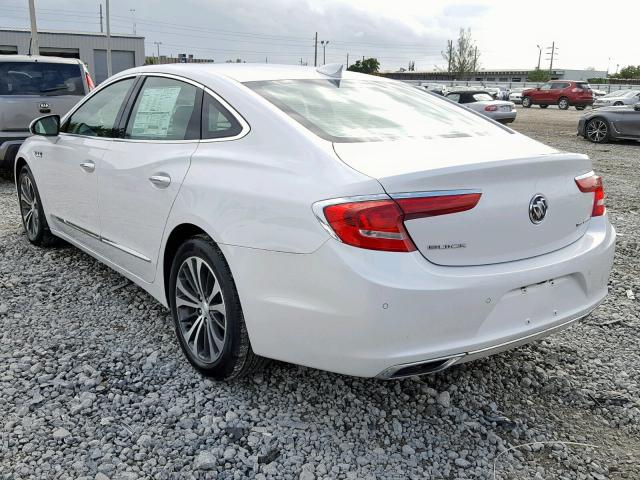1G4ZP5SS2JU115591 - 2018 BUICK LACROSSE E WHITE photo 3