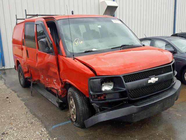 1GCFG15T531138078 - 2003 CHEVROLET EXPRESS G1 RED photo 1