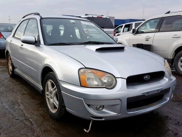 JF1GG29624G803098 - 2004 SUBARU IMPREZA WR SILVER photo 1