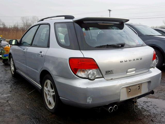 JF1GG29624G803098 - 2004 SUBARU IMPREZA WR SILVER photo 3