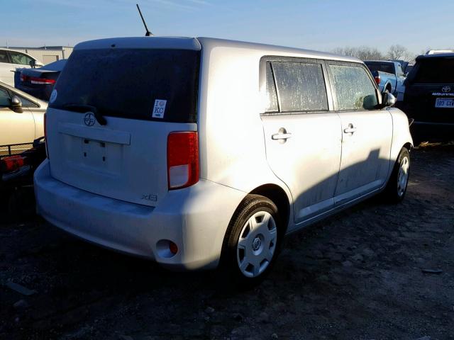 JTLZE4FEXCJ014610 - 2012 TOYOTA SCION XB Күміс фото 4