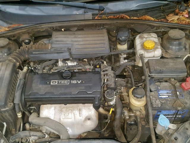 KL5JD56Z26K462431 - 2006 SUZUKI FORENZA BLACK photo 7