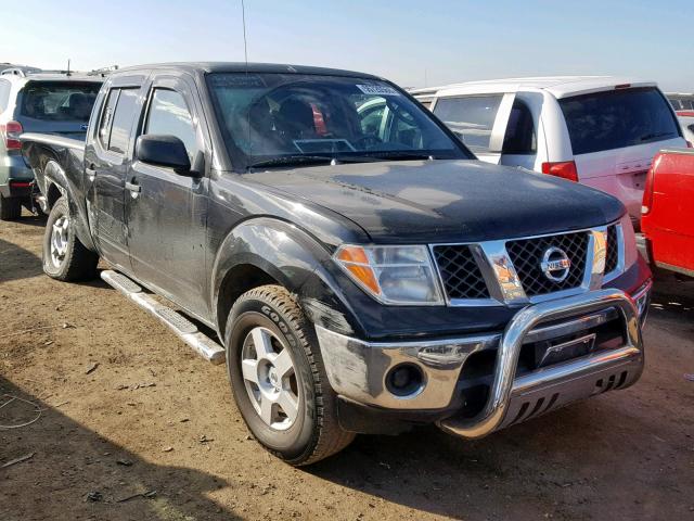 1N6AD09U77C435344 - 2007 NISSAN FRONTIER C BLACK photo 1