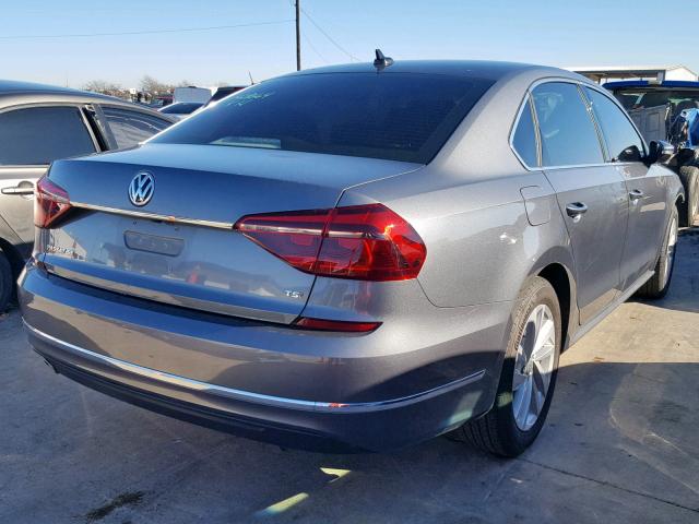 1VWBA7A34JC012527 - 2018 VOLKSWAGEN PASSAT SE GRAY photo 4