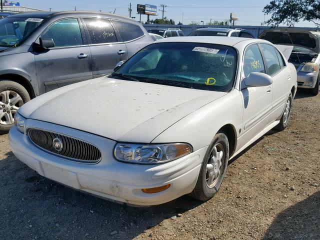 1G4HP54K514195641 - 2001 BUICK LESABRE CU WHITE photo 2