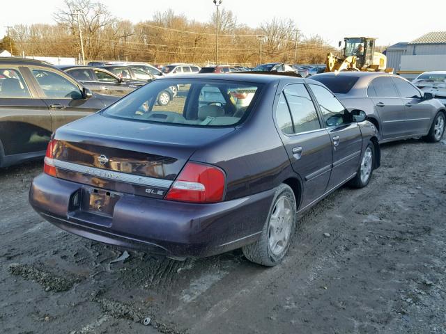 1N4DL01A9YC146705 - 2000 NISSAN ALTIMA XE MAROON photo 4