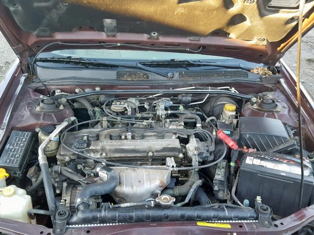 1N4DL01A9YC146705 - 2000 NISSAN ALTIMA XE MAROON photo 7