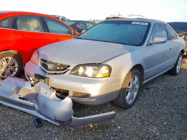 19UYA41703A010627 - 2003 ACURA 3.2CL TYPE SILVER photo 2
