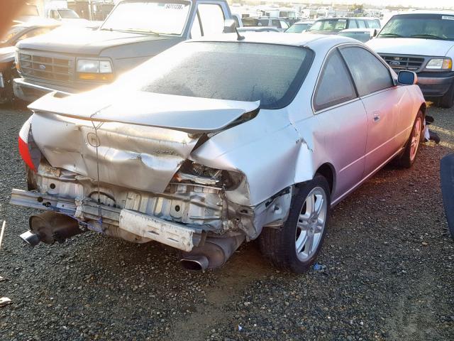 19UYA41703A010627 - 2003 ACURA 3.2CL TYPE SILVER photo 4