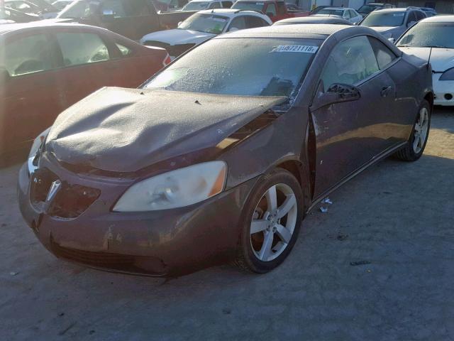 1G2ZH35NX74120420 - 2007 PONTIAC G6 GT GRAY photo 2