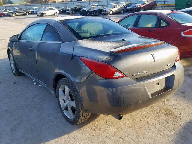 1G2ZH35NX74120420 - 2007 PONTIAC G6 GT GRAY photo 3