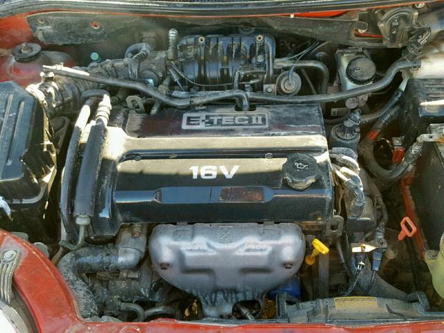 KL1TD56686B636695 - 2006 CHEVROLET AVEO BASE Qırmızı foto 7