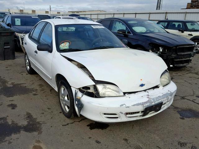 1G1JF524827465497 - 2002 CHEVROLET CAVALIER L WHITE photo 1