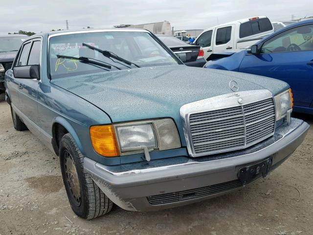 WDBCA39D4HA346073 - 1987 MERCEDES-BENZ 560 SEL GREEN photo 1